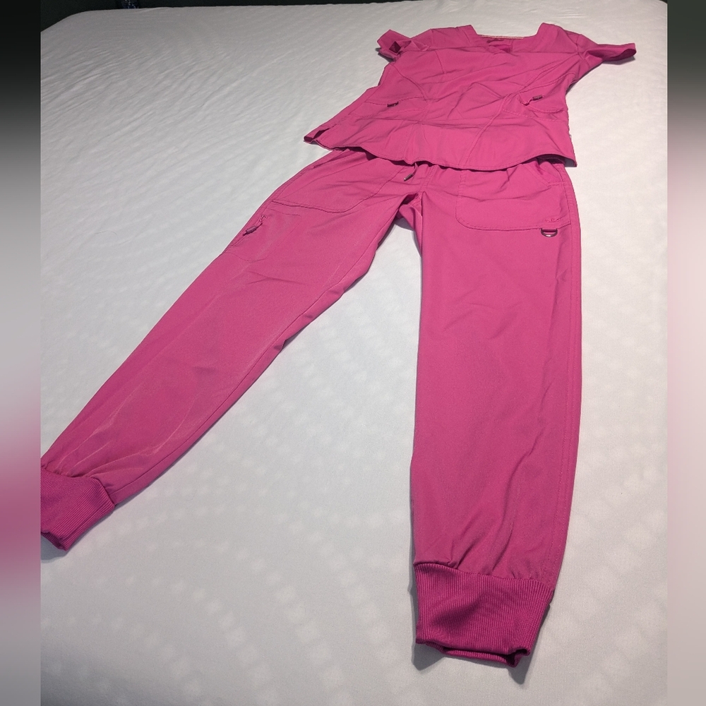 Ava Therese Scrub Top and Joggers